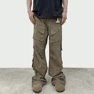 Advanced Sense Straight-leg Wide-leg Pants