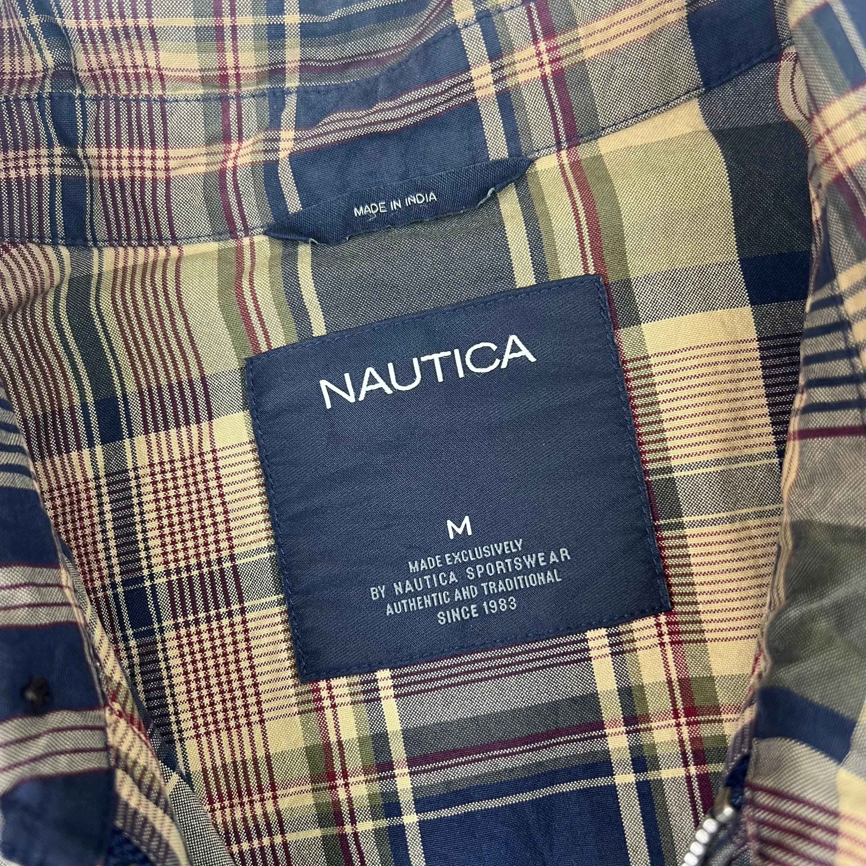 Nautica Harrington Jacket Plaid